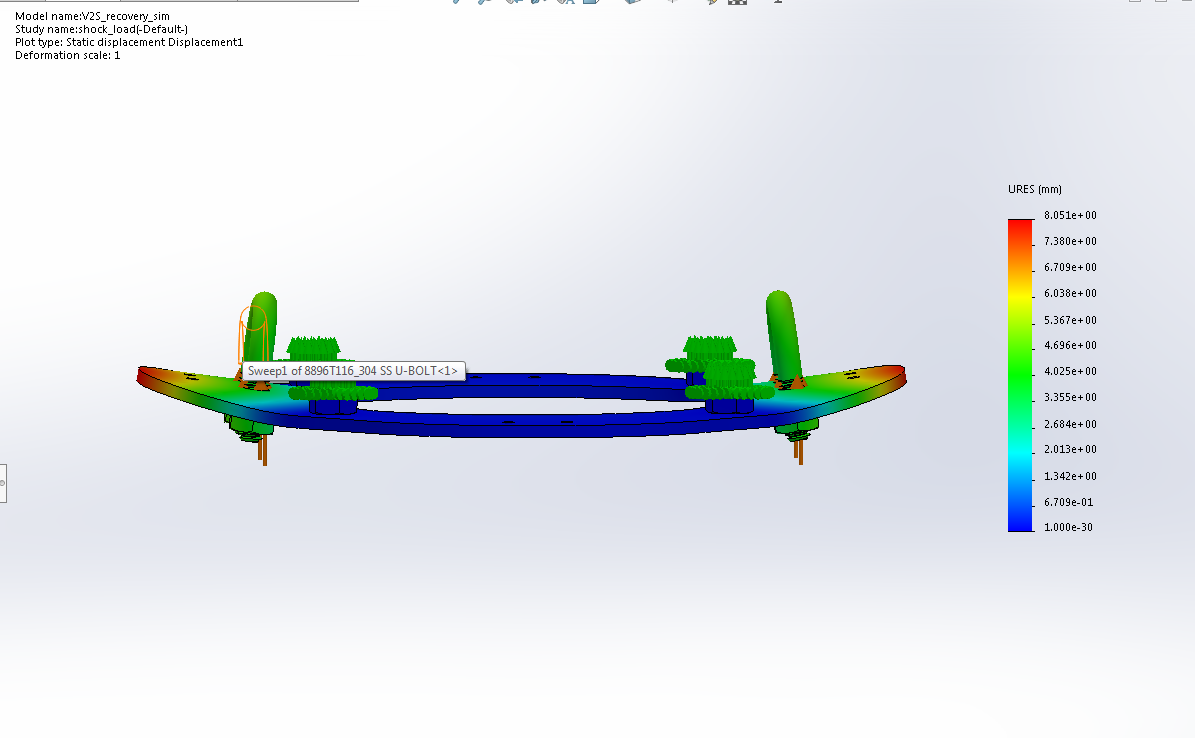 Vulcan II Recovery Plate Simulation